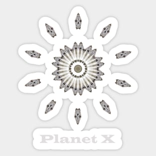 Lucky Star Prosperity Mandala by Planet X Sticker